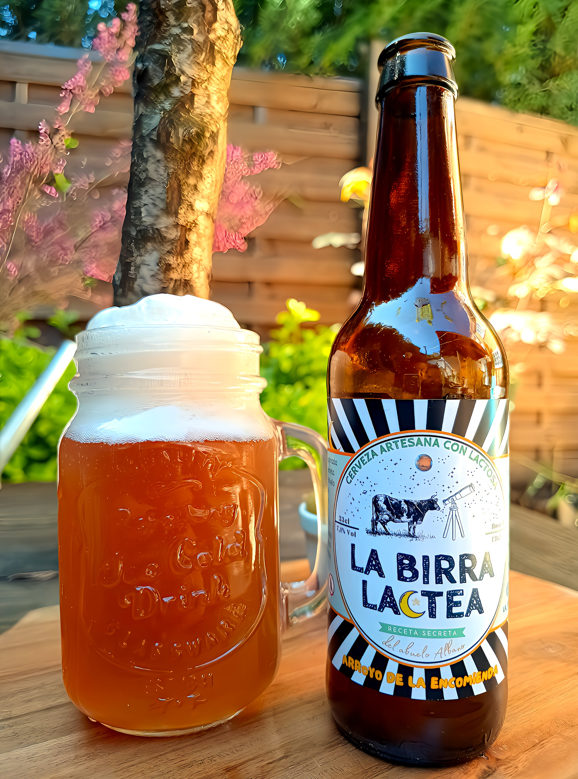 Ollas cocinando la cerveza artesana de La Birra Láctea